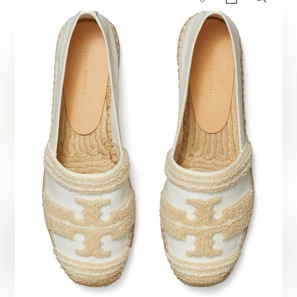 New Tory Burch Women's Double T Espadrille Flats